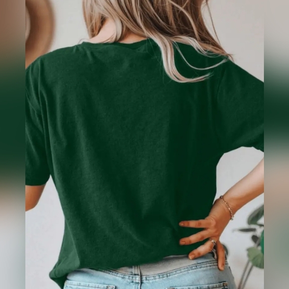 Green Graphic Tee - Let the Shenanigans Begin - Picture 3 of 3